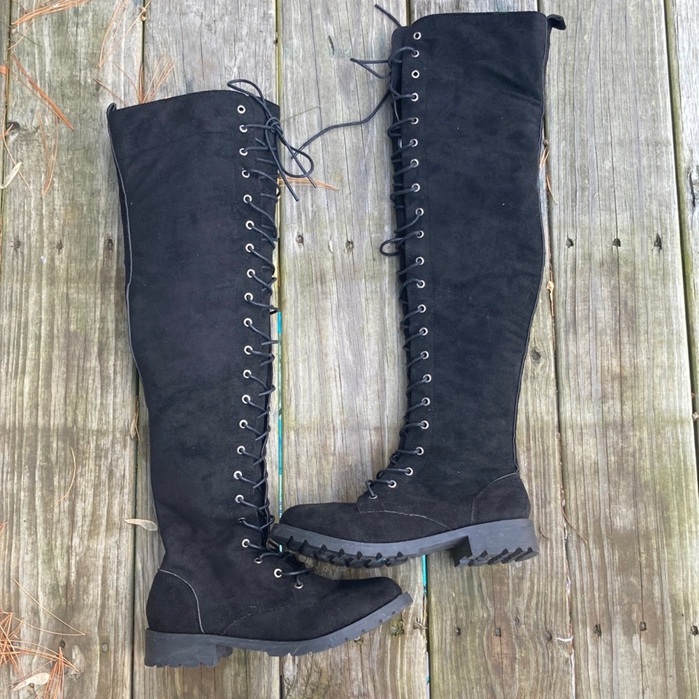 Lace Up Boots